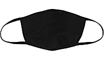 Bella + Canvas Reusable 2-Ply Cloth Face Masks, Black, M/L, Pack Of 72 1 thumbnail image