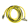 Hoffman Grounded Outdoor Extension Cord, 25', Yellow, USW76025
