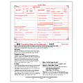 ComplyRight® W-3 Transmittal Tax Forms, 1-Part, 8-1/2" x 11", Pack Of 10 Forms