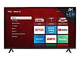 TCL 50S425 - 50" Diagonal Class (49.5" viewable) - 4 Series LED-backlit LCD TV - Smart TV - Roku TV - 4K UHD (2160p) 3840 x 2160 - HDR 1 thumbnail image