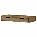 Bush Furniture Yorktown Desktop Organizer With Drawers, Reclaimed Pine, Standard Delivery 1 thumbnail image