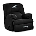 Imperial NFL GM Microfiber Recliner Accent Chair, Philadelphia Eagles, Black
