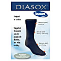 Invacare® Diasox™ Diabetic Socks, Men Size 4 1/2-6 1/2/Women Size 5-7, Black