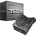 EVGA 750W Power Supply - Internal - 120 V AC, 230 V AC Input - 3.3 V DC, 5 V DC, 12 V DC, -12 V DC Output - 750 W - 1 +12V Rails - 1 Fan(s)