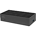 Targus® DV4K Docking Station With 100W Power, 1.6"H x 3.3"W x 6.8"D, Black, DOCK190USZ