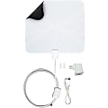 Winegard FlatWave Amped Indoor Amplified HDTV Antenna - Upto 50 Mile - Television - USBWall Mount - Omni-directional