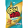 Corn Nuts Ranch Crunchy Corn Kernels, 4 Oz, Pack Of 12 Snack Bags