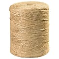 Partners Brand Jute Twine, 3 Ply, 84 Lb, 5,000', Natural