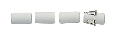 Pentel® EZ#2 Automatic Pencil Eraser Refills, White, Tube Of 5 1 thumbnail image