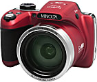 Minolta MN53Z-R 16.0-Megapixel 53x Zoom Bridge Camera, Red 1 thumbnail image