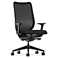 HON® Nucleus Mesh Back/Fabric High-Back Task Chair, Black