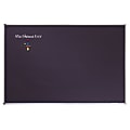 Quartet® Education Magnetic Porcelain Chalkboard, 48" x 36", Black Aluminum Frame