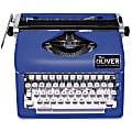 The Oliver Typewriter Company Timeless Manual Typewriter, OTTE-1634, Blue
