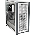 Corsair 5000D Airflow Computer Case - Mid-tower - White - Tempered Glass - 0 1 thumbnail image