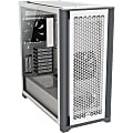 Corsair 5000D Airflow Computer Case - Mid-tower - White - Tempered Glass - 0