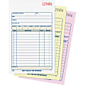 Adams Carbonless Invoice Books, 2-Part, 8 7/16'' X 5 9/16'', Pack Of 50