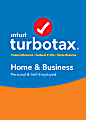Intuit® TurboTax® Home And Business Federal + E-File + State 2017, For PC/Mac®, Disc