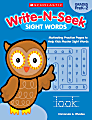 Scholastic Teacher Resources Write-N-Seek Workbook, Sight Words, Pre-K - Grade 2 1 thumbnail image