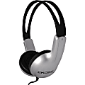 Koss® ED1TC On-Ear Headphones, Silver/Black 1 thumbnail image
