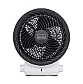 Black+Decker Dual Function 1,500W Desktop Heater And Fan, 9-3/4”H x 8-11/16”W x 6-15/16”D, White 1 thumbnail image