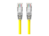 Belkin - Crossover cable - RJ-45 (M) to RJ-45 (M) - 10 ft - UTP - CAT 5e - yellow 1 thumbnail image