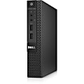 Dell OptiPlex 3020 Desktop Computer - Intel Core i3 (4th Gen) i3-4150T 3 GHz - 4 GB DDR3 SDRAM - 500 GB HDD - Windows 7 Professional - Micro PC 1 thumbnail image