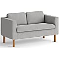 HON Parkwyn Loveseat - Material: Fabric - Finish: Gray