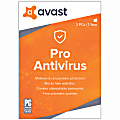 AVG Avast Antivirus Pro, 3 Devices, 1-Year Subscription, Disc