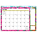 2026-2027, TF Publishing  Maximal Mirage Medium Desk Pad Monthly Blotter Calendar, 17" x 12", July 2026 to June 2027 1 thumbnail image