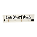 Elegant Designs Decorix Wall-Mounted Hanging 4-Photo Wooden Picture Frame Display, 5-1/2”H x 22-1/2”W x 15/16”D, Gray Wash 1 thumbnail image