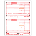 ComplyRight® W-2 Tax Forms, 2-Up, IRS Federal Copy A, Laser, 8-1/2" x 11", Pack Of 100 Forms