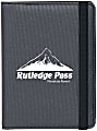 Custom Deluxe Recycled Promotional Passport Wallet, 5-3/4” x 4-1/2”, Charcoal 1 thumbnail image