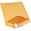 Partners Brand Kraft Self-Seal Bubble Mailers, #2, 8 1/2" x 12", Pack Of 100