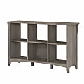 Bush Furniture Salinas 30"H 6-Cube Storage, Driftwood Gray, Standard Delivery 1 thumbnail image