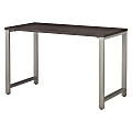 Bush Business Furniture 400 Series Table Desk, 48"W x 24"D, Storm Gray, Standard Delivery
