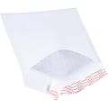 Partners Brand White Self-Seal Bubble Mailers, #0,6" x 10", Pack Of 250