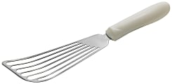 Winco Stainless-Steel Fish Turner, 6-3/4", White Handle