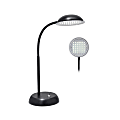 Realspace® Urban Task Lamp, 17"H, Black