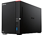 Buffalo LinkStation SoHo 720DB 4TB Hard Drives Included (2 x 2TB, 2 Bay) - -  1.30 GHz - 2 x HDD Supported - 2 x HDD Installed - 16 TB Installed HDD Capacity - 2 GB RAM - Serial ATA/600 Controller