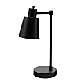 Realspace™ Vaylen Desk Lamp, 18"H, Black 1 thumbnail image