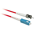 C2G-2m SC-ST 9/125 OS1 Simplex Singlemode PVC Fiber Optic Cable - Red - 2m SC-ST 9/125 Simplex Single Mode OS2 Fiber Cable - Red - 6ft 1 thumbnail image