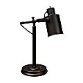 Realspace® Spotlight-Style Desk Lamp, Adjustable Height, 22 1/2"H, Dark Bronze 1 thumbnail image