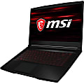 MSI GF63 THIN 9SC-653 15.6" Gaming Notebook - 1920 x 1080 - Core i5 i5-9300H - 8 GB RAM - 256 GB SSD - Black - Windows 10 Home - NVIDIA GeForce GTX 1650 Max-Q with 4 GB - In-plane Switching (IPS) Technology - Bluetooth - 7 Hour Battery Run Time
