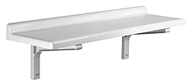 Cambro Camshelving 14" x 48" Wall Shelving, Speckled Gray, CSWS1448SK480 1 thumbnail image