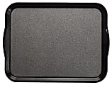 Cambro Non-Skid Versa Camtray With Handles, 14"W, Black/Pebbled Black, Pack Of 12 Trays 1 thumbnail image