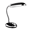Realspace® Spectrum Task Lamp, 15"H, Silver/Black 1 thumbnail image