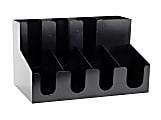 Mind Reader 8-Section Counter-Top Cup Station, Black 1 thumbnail image