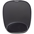Kensington Comfort Gel Mouse Pad - Black - 1.50" Height x 9.37" Width x 13" Depth - Black - Gel - Skid Proof - 1 - TAA Compliant 1 thumbnail image