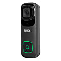 Lorex® Wi-Fi® 4K AI Smart Video Doorbell for Existing Doorbell Wiring with Chimebox and 32-GB microSD™ Card, Black 1 thumbnail image