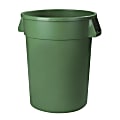 Carlisle Bronco Round Waste Container, 10 Gallons, Green